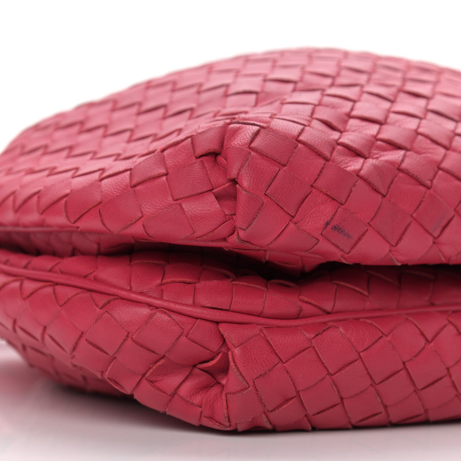 Bottega Veneta Nappa Intrecciato Drawstring Tote Fuchsia 8 of 11