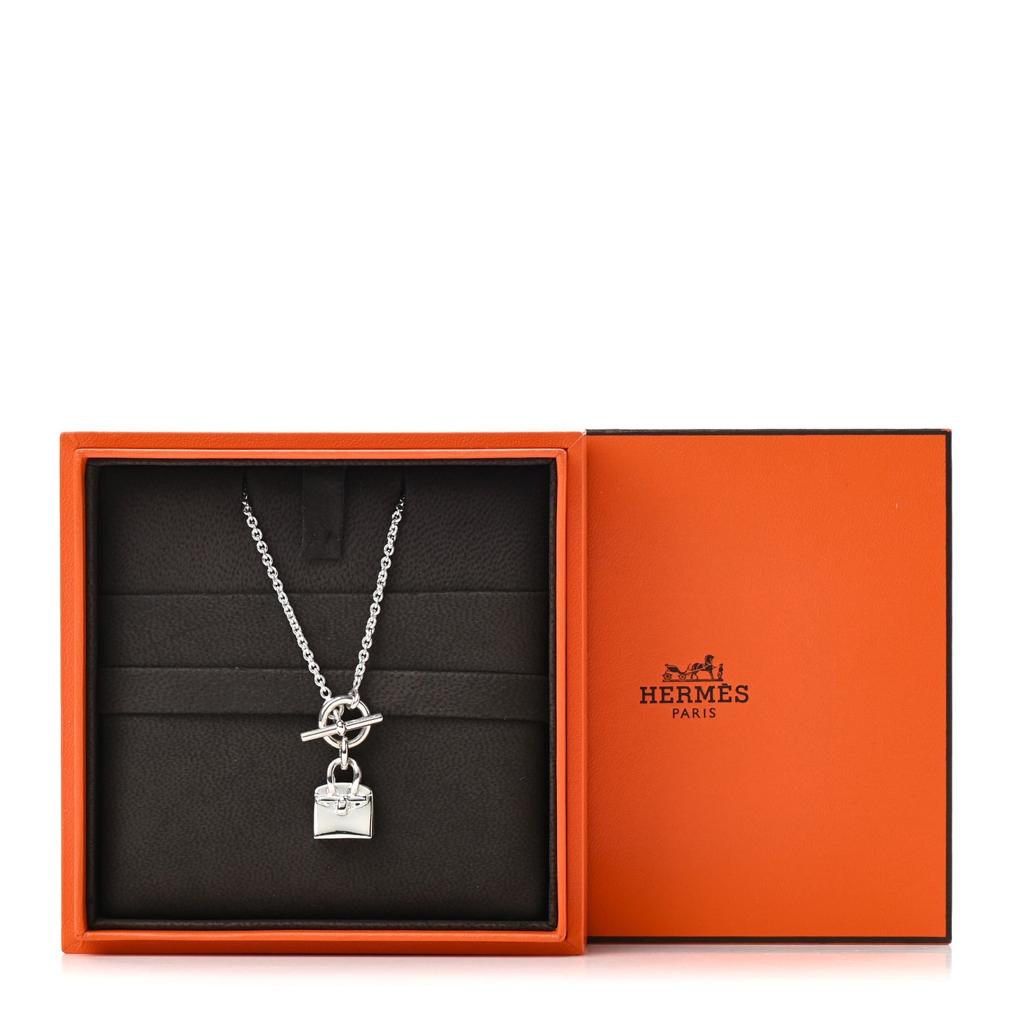Sterling Silver Birkin Amulette Pendant Necklace