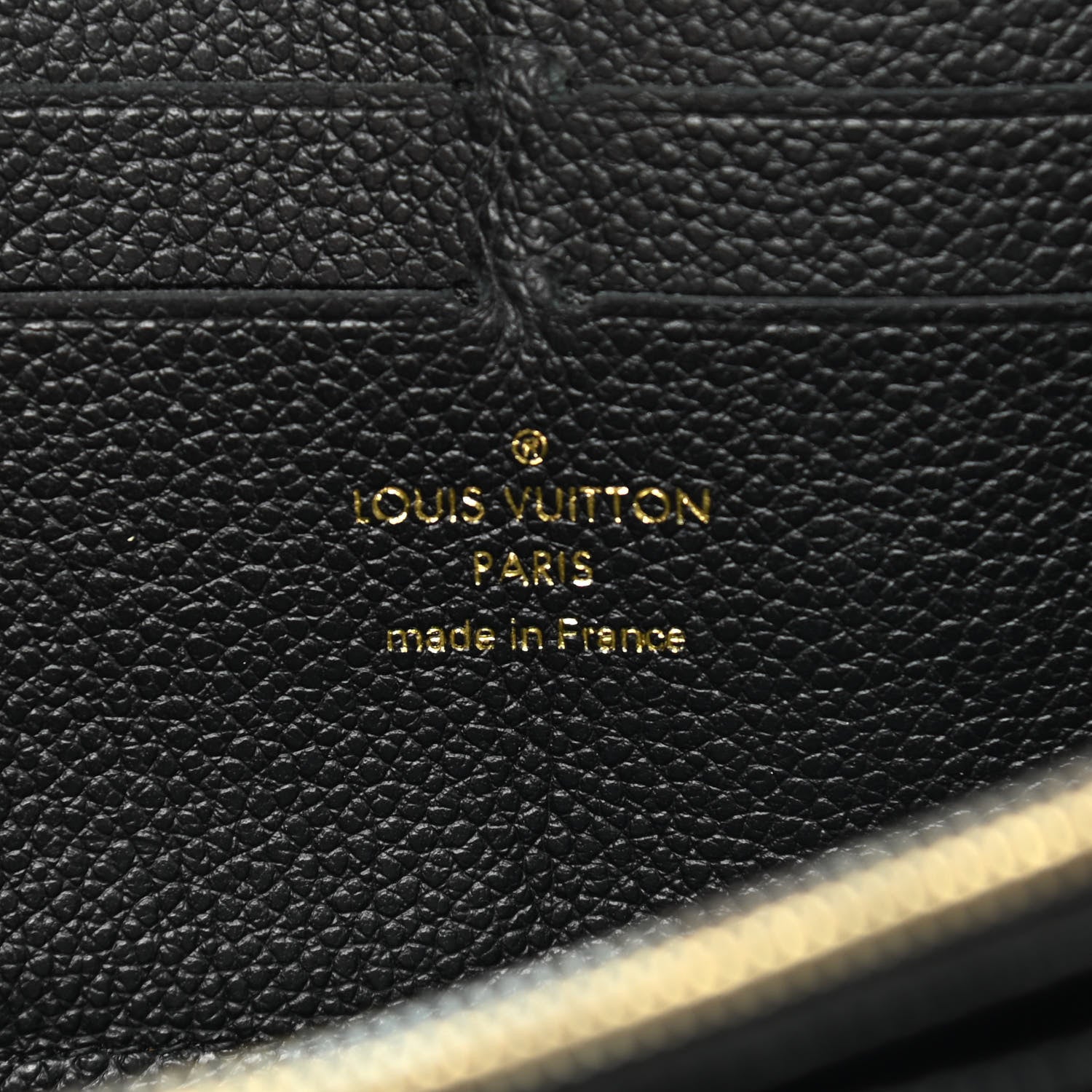 Louis Vuitton Empreinte Zippy Wallet Black 6 of 6