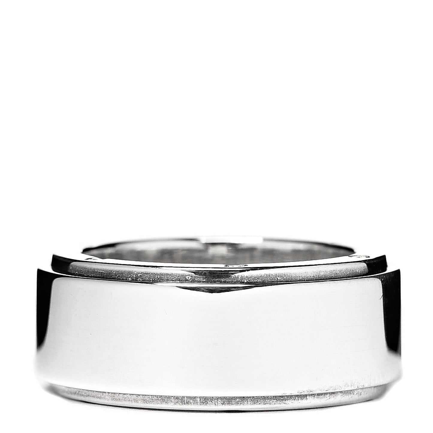 Sterling Silver 9mm Metropolis Screw Band Ring 54 6.75