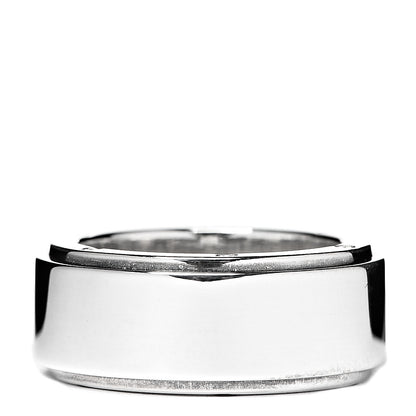 Tiffany Sterling Silver 9mm Metropolis Screw Band Ring 54 6.75 2 of 5
