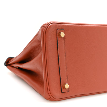 Hermes Taurillon Novillo Birkin 30 Cuivre 9 of 11
