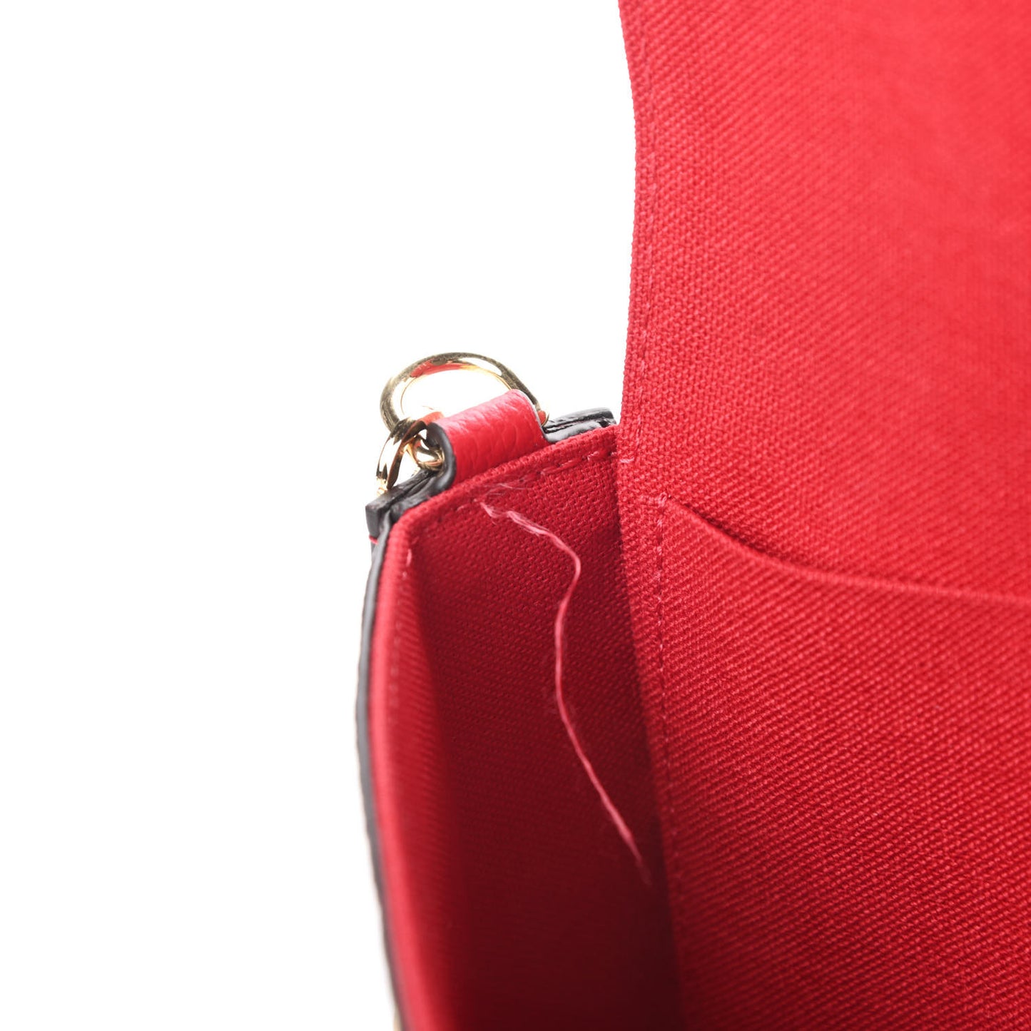 Empreinte Pochette Felicie Chain Wallet Scarlet