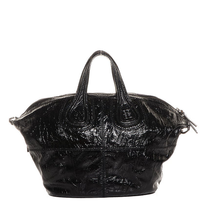 Givenchy Crinkled Patent Medium Nightingale Black 1 of 9