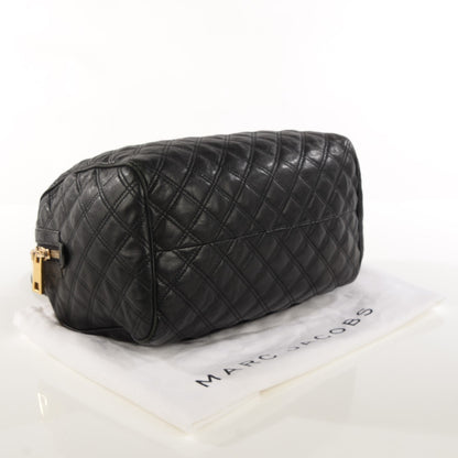 Marc Jacobs Lacquered Goatskin Quilted Westside Black 4 of 9