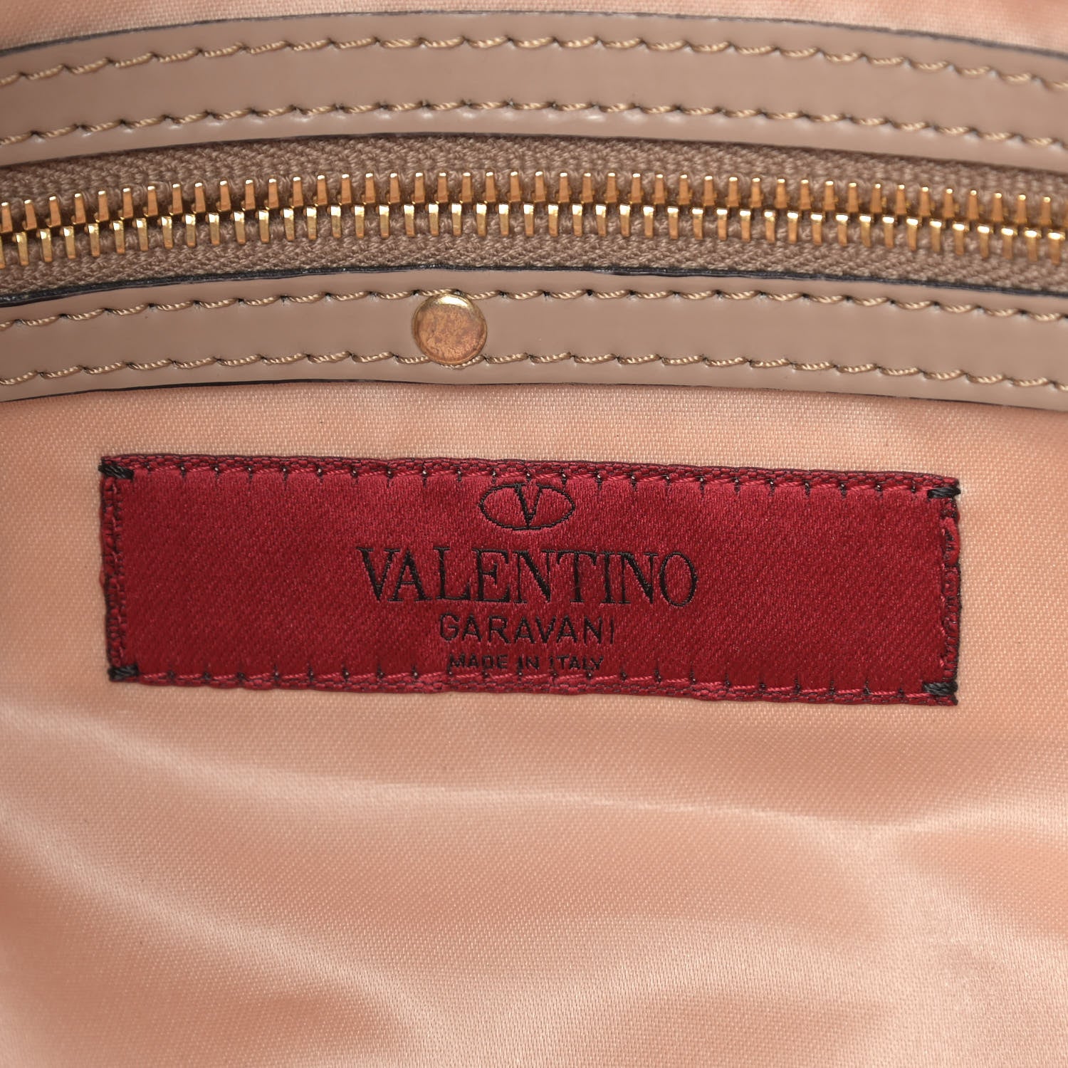 Valentino Garavani Patent Lacca Large Nuage Bow Hobo Nude 5 of 11