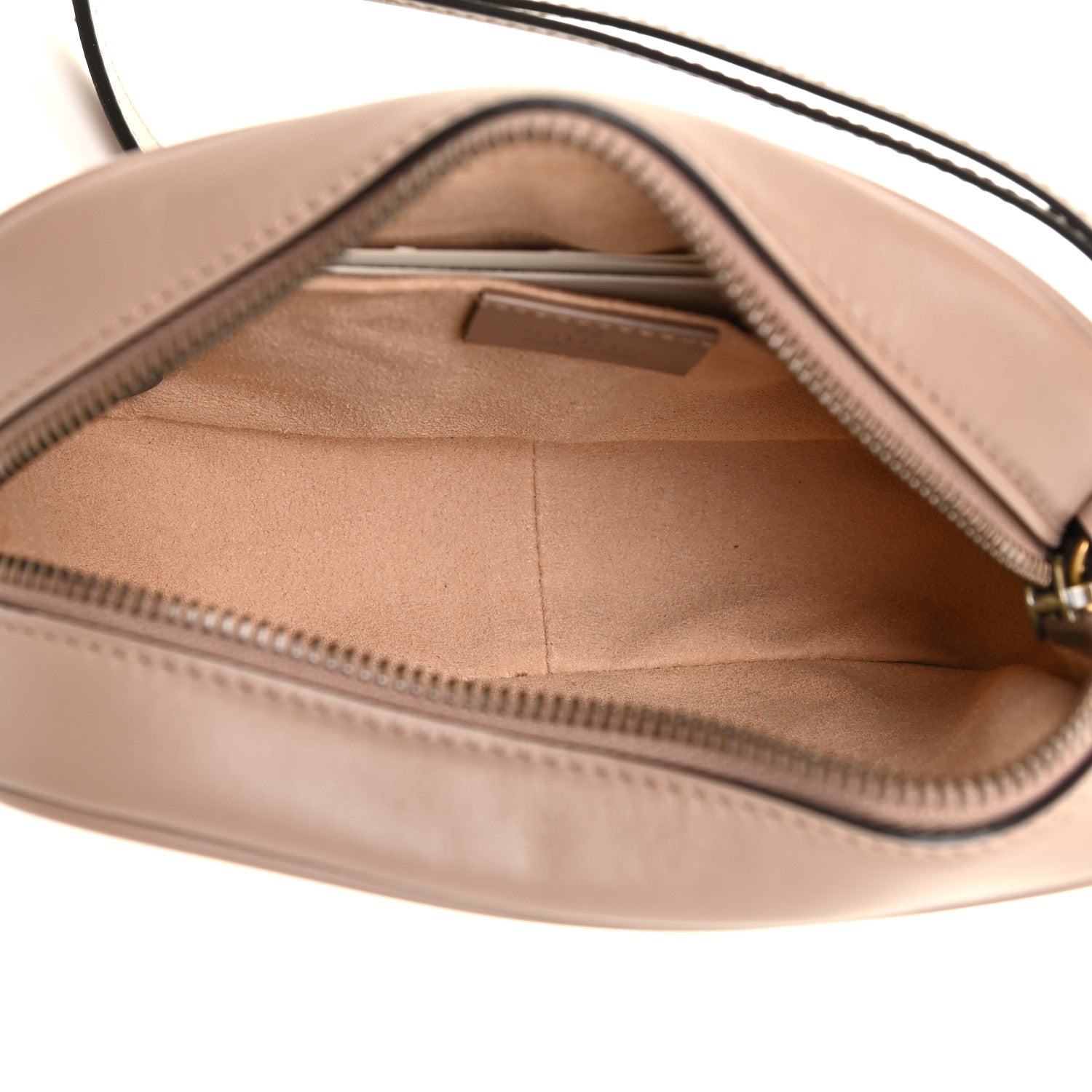 Gucci Calfskin Matelasse Mini GG Marmont Chain Shoulder Bag Porcelain Rose 5 of 10