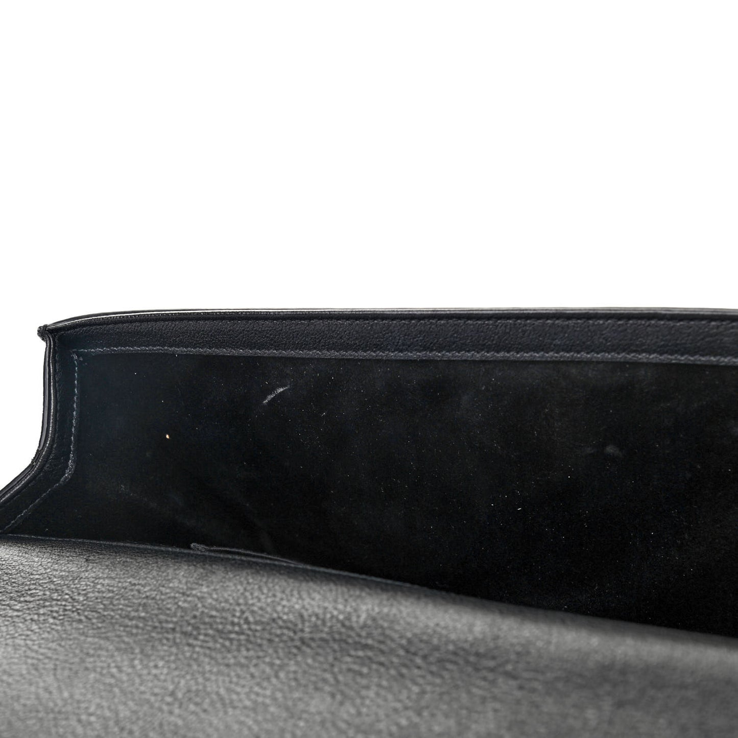 Calfskin Monogram Large Belle De Jour Clutch Black