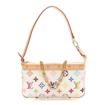 Louis Vuitton LV X TM Monogram Multicolor Pochette Accessories White 1 of 10