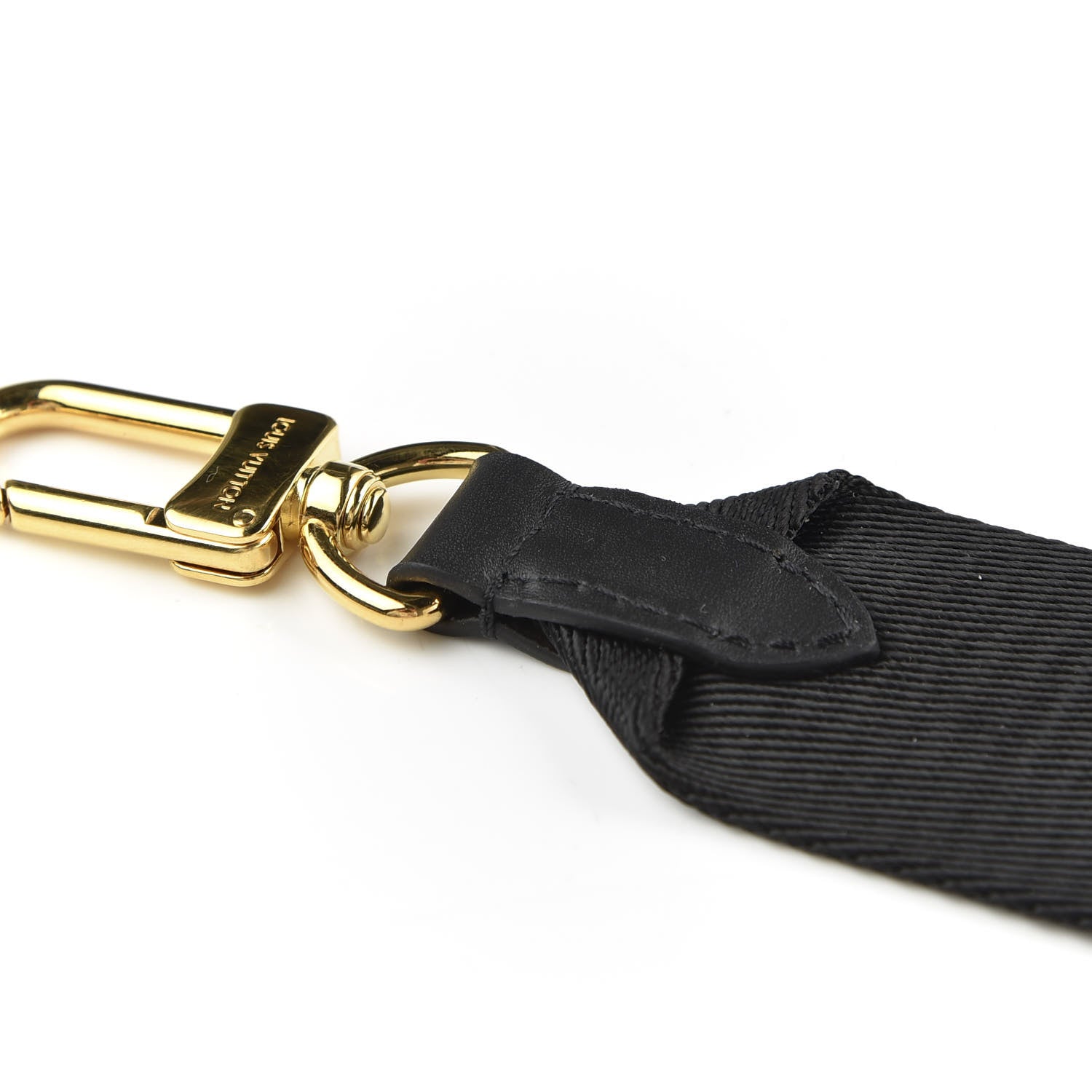 Louis Vuitton Nylon Petite Malle Souple Shoulder Strap Black 4 of 6