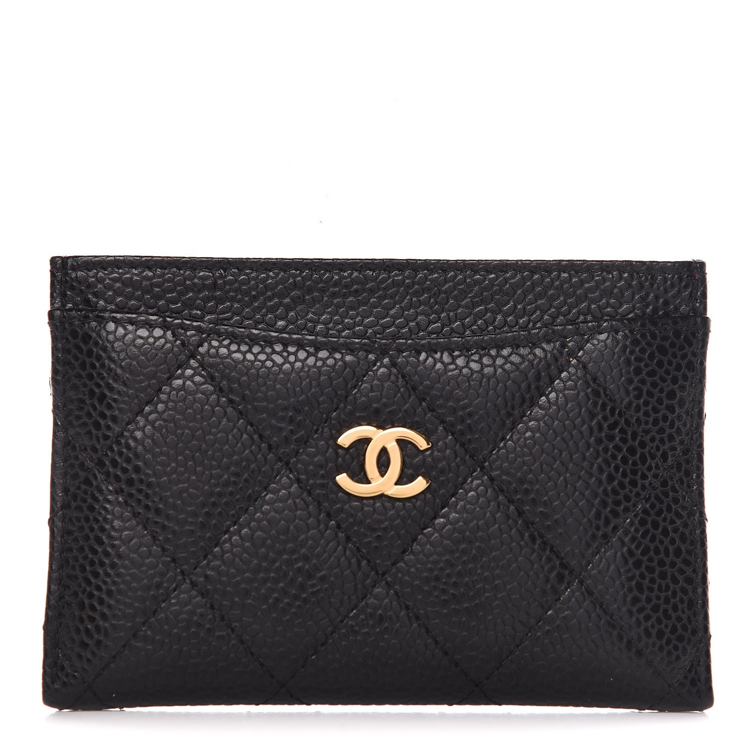 Chanel Caviar Quilted Card Holder Black 1 of 9