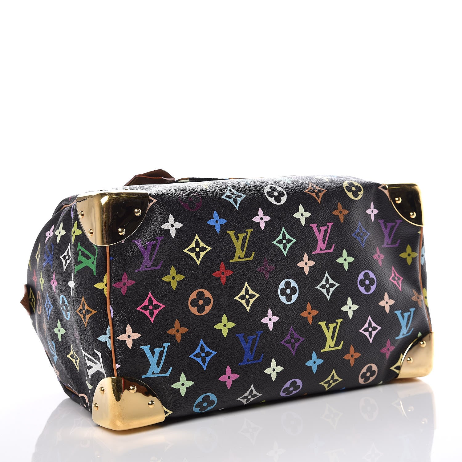 Louis Vuitton Monogram Multicolor Speedy 30 Black 4 of 14