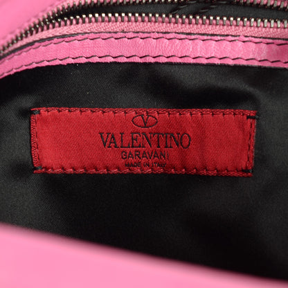Valentino Garavani Nappa Raised Rose Petalee Tote Pink 7 of 8
