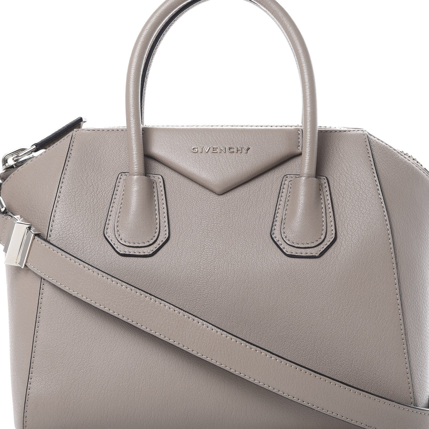 Givenchy Sugar Goatskin Small Antigona Mastic 7 of 13