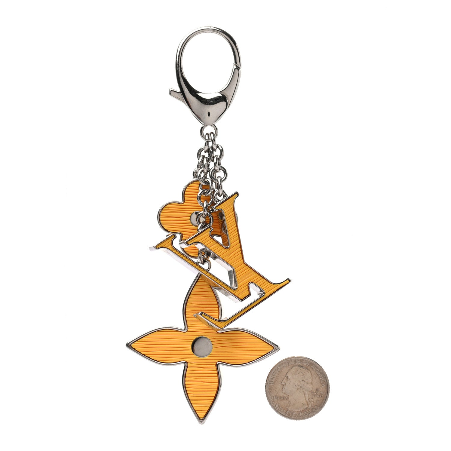 Louis Vuitton Fleur d Epi Bag Charm Tassil 2 of 5