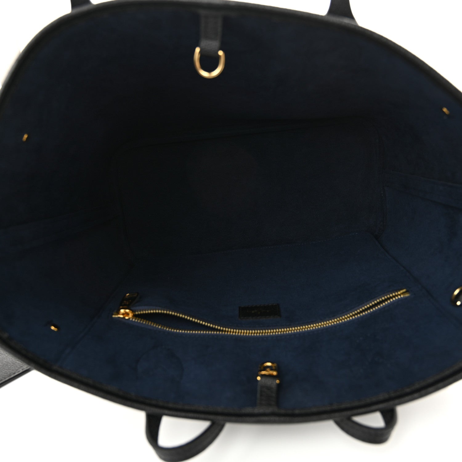 Louis Vuitton Empreinte Monogram Giant Neverfull MM Black 6 of 11