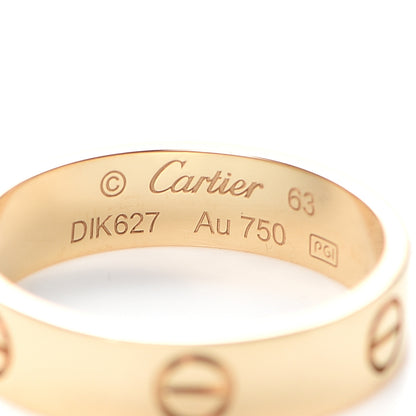 Cartier 18K Yellow Gold 5.5mm LOVE Ring 63 10.25 4 of 6