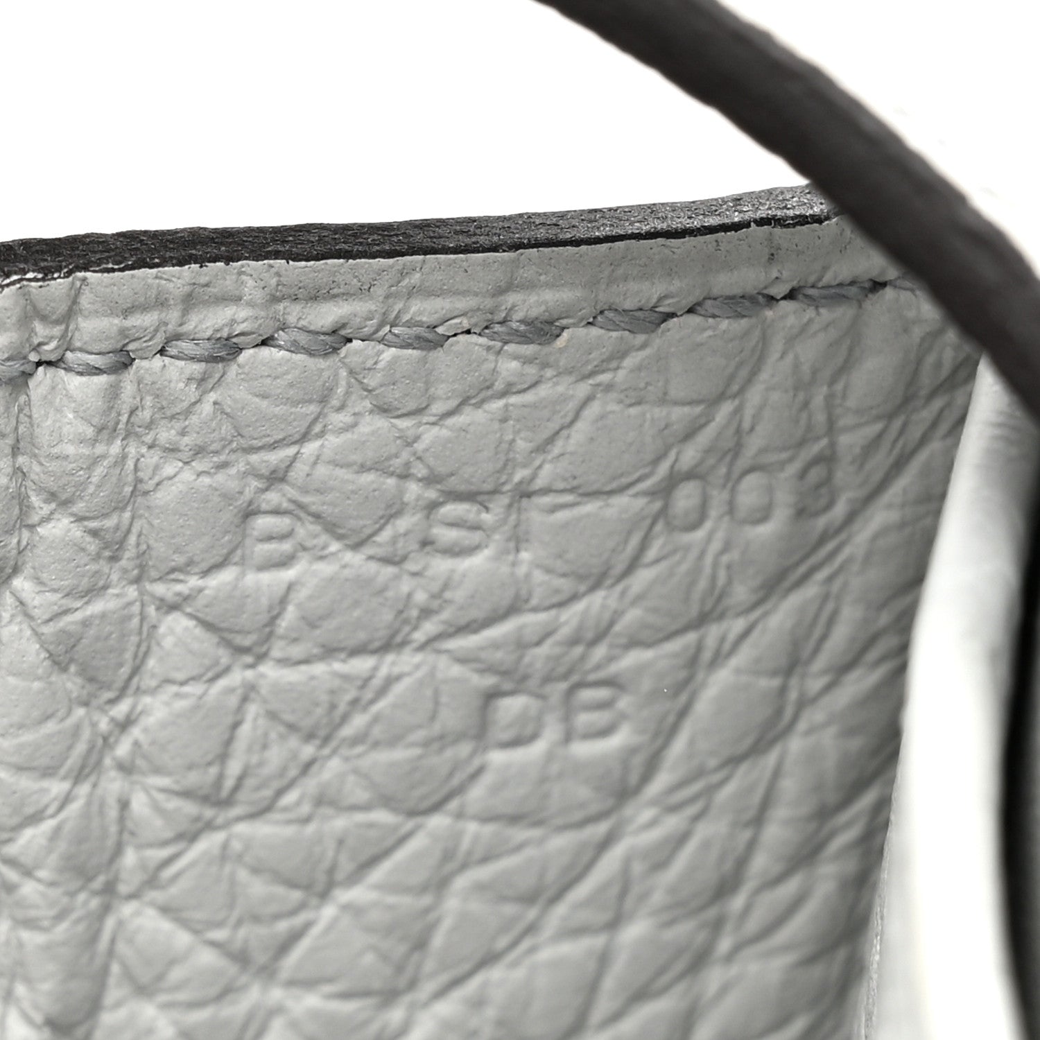 Hermes Taurillon Clemence Halzan 25 Halzan Bleu Pale 7 of 11