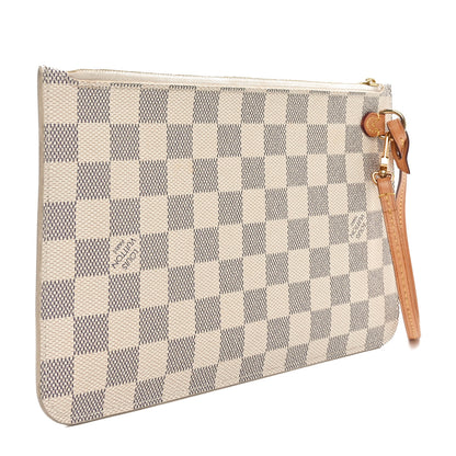 Louis Vuitton Damier Azur Nautical Neverfull MM GM Pochette 3 of 11