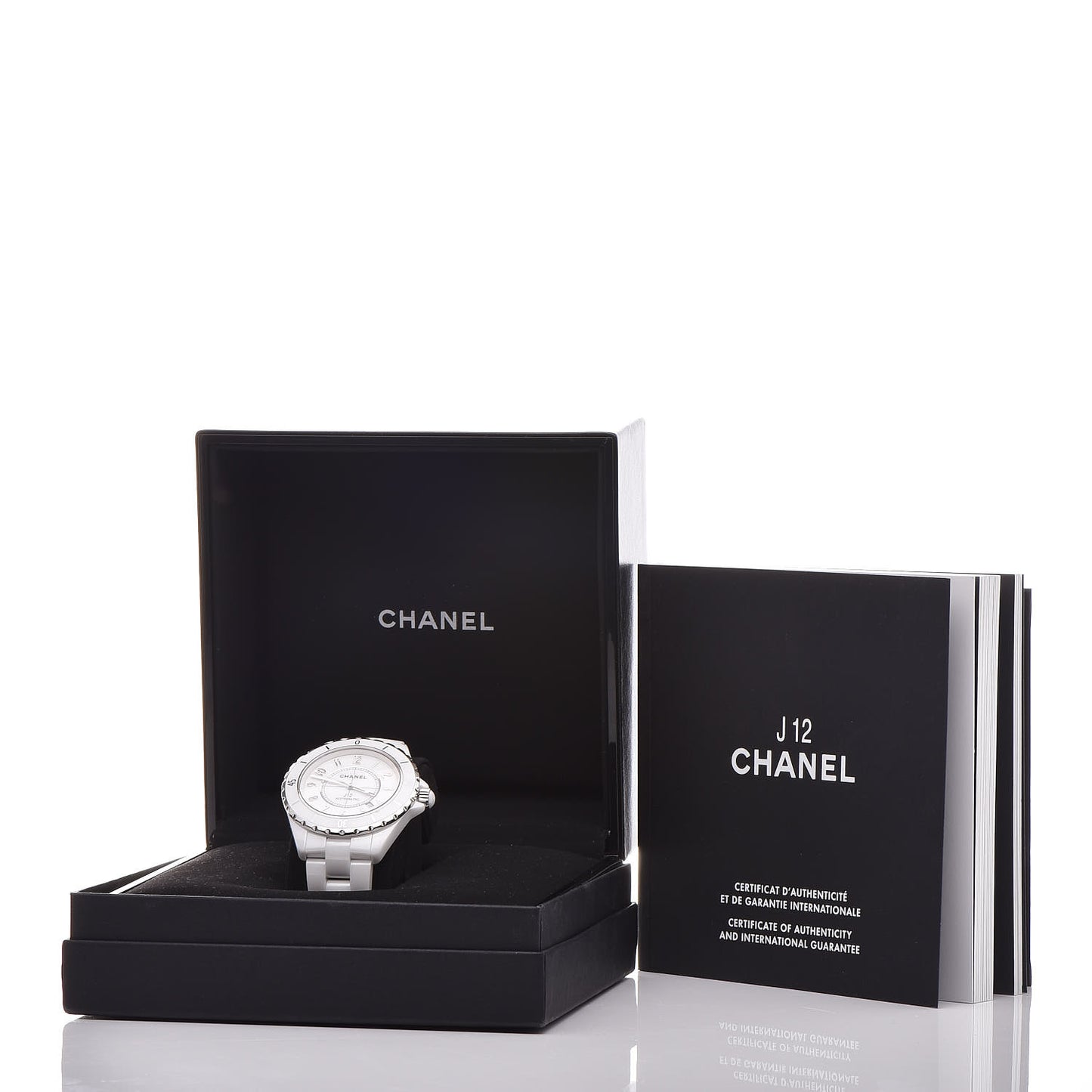 Stainless Steel Ceramic 38mm J12 Automatic Watch White