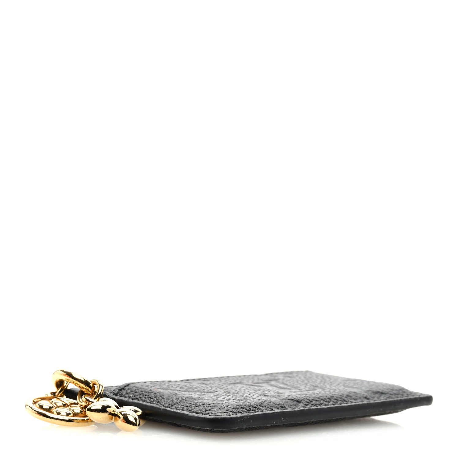 Louis Vuitton Empreinte Monogram LV Charms Card Holder Black 4 of 6