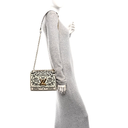 Louis Vuitton Arabesque Twist Shoulder Bag MM White 2 of 9