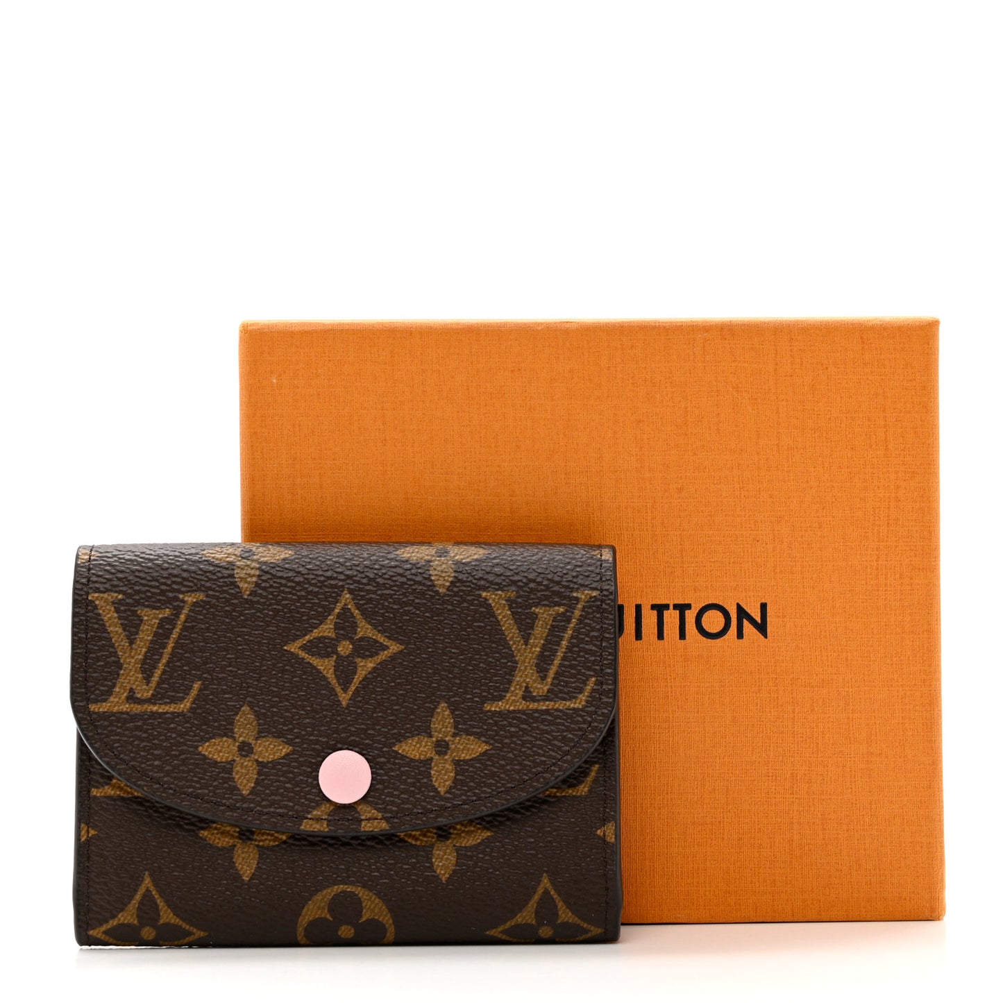 Monogram Rosalie Coin Purse Rose Ballerine