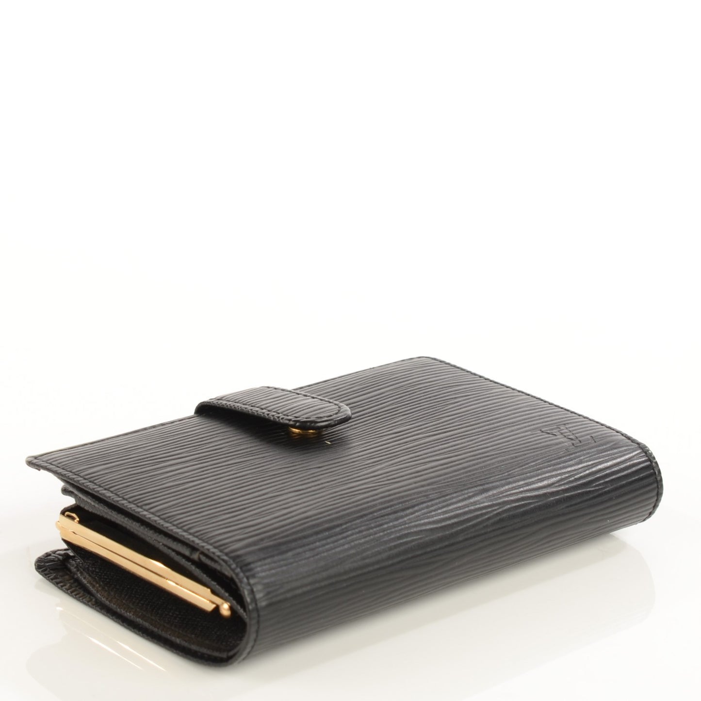 Epi French Purse Wallet Black