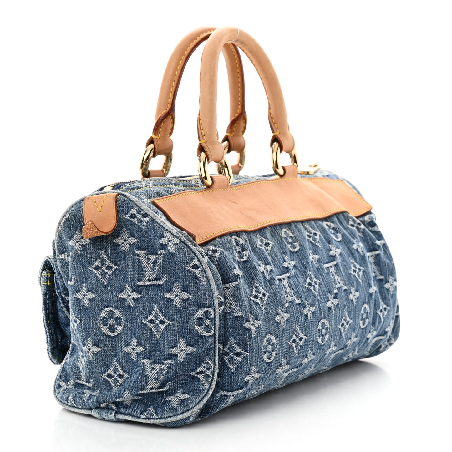 Monogram Denim Neo Speedy Blue