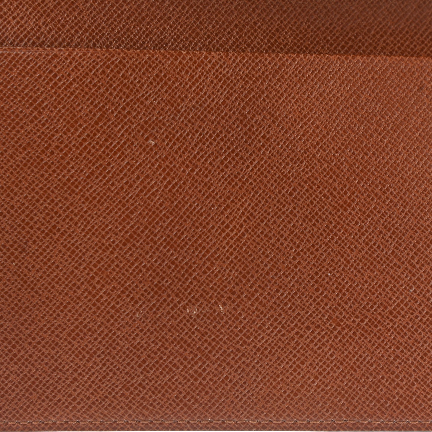 Monogram Simple Checkbook Holder Wallet Cover