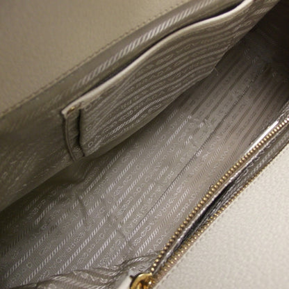 Prada Canvas Canapa Embossed Frame Bag 7 of 11