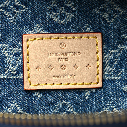 Louis Vuitton Monogram Denim High Rise Bumbag Blue 5 of 8