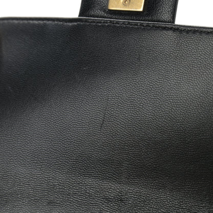 Chanel Goatskin Quilted Chic Pearls Flap Black 11 of 11