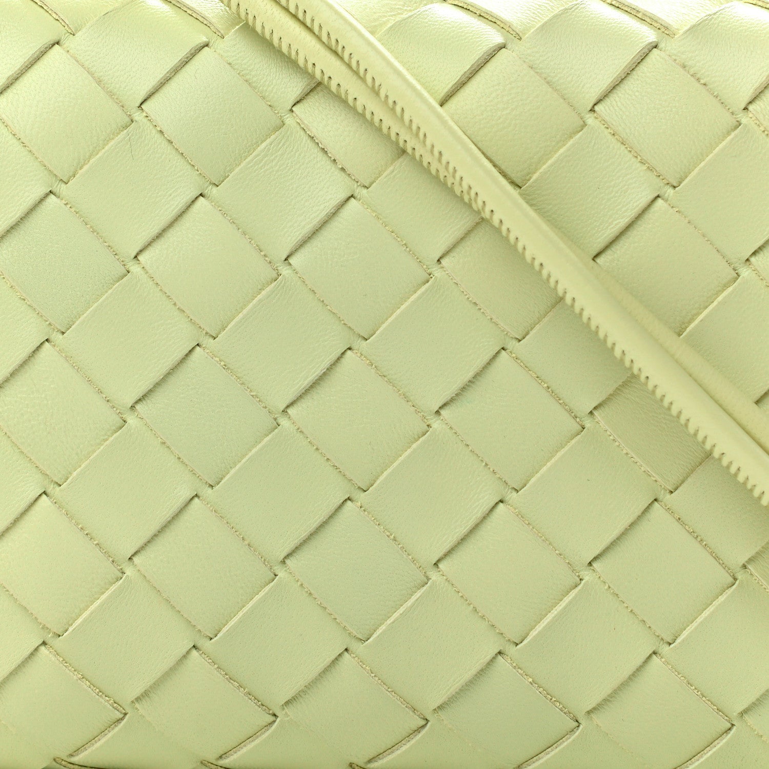 Bottega Veneta Nappa Intrecciato Mini Loop Camera Bag Lemon Washed 6 of 9