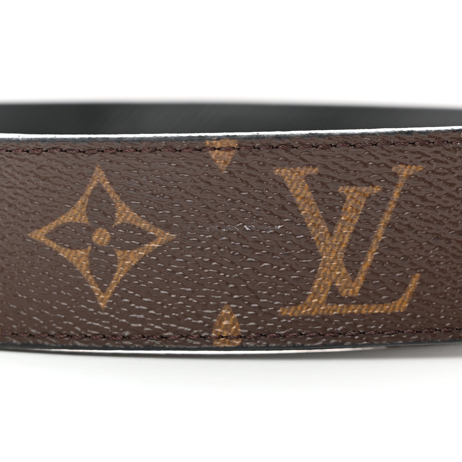 Louis Vuitton Monogram Epi 35mm LV Circle Reversible Belt 80 32 Black 6 of 7
