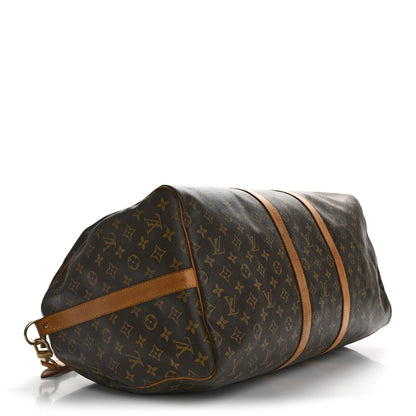 Louis Vuitton Monogram Keepall Bandouliere 55 3 of 16