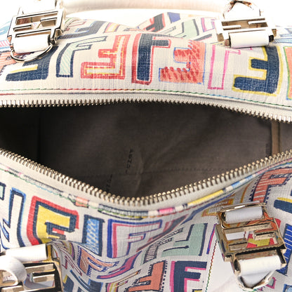Fendi Zucca Spalmati Vitello FF Multicolor Forever Boston Multicolor White 5 of 8