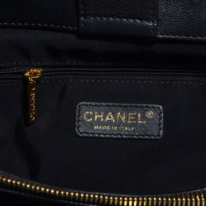 Chanel Calfskin Small Chain Me Tote Black 6 of 7