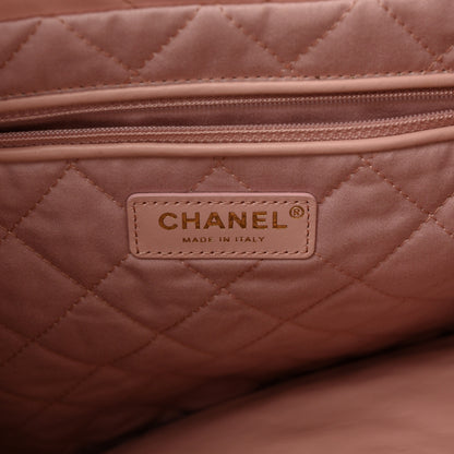 Chanel Calfskin Quilted Small Chanel 22 Pink 8 of 12