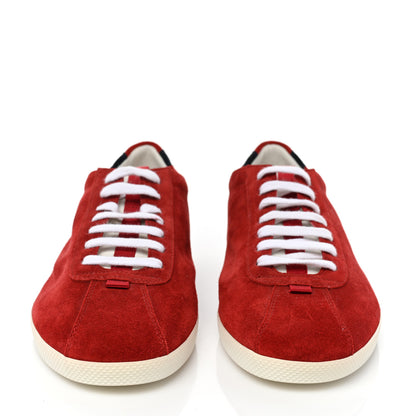 Gucci Suede Mens Softy Tek Sneakers 8 Red 2 of 8