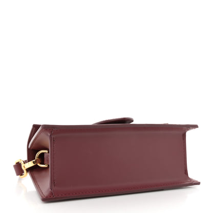 Jacquemus Smooth Calfskin Le Bambino Dark Burgundy 4 of 10