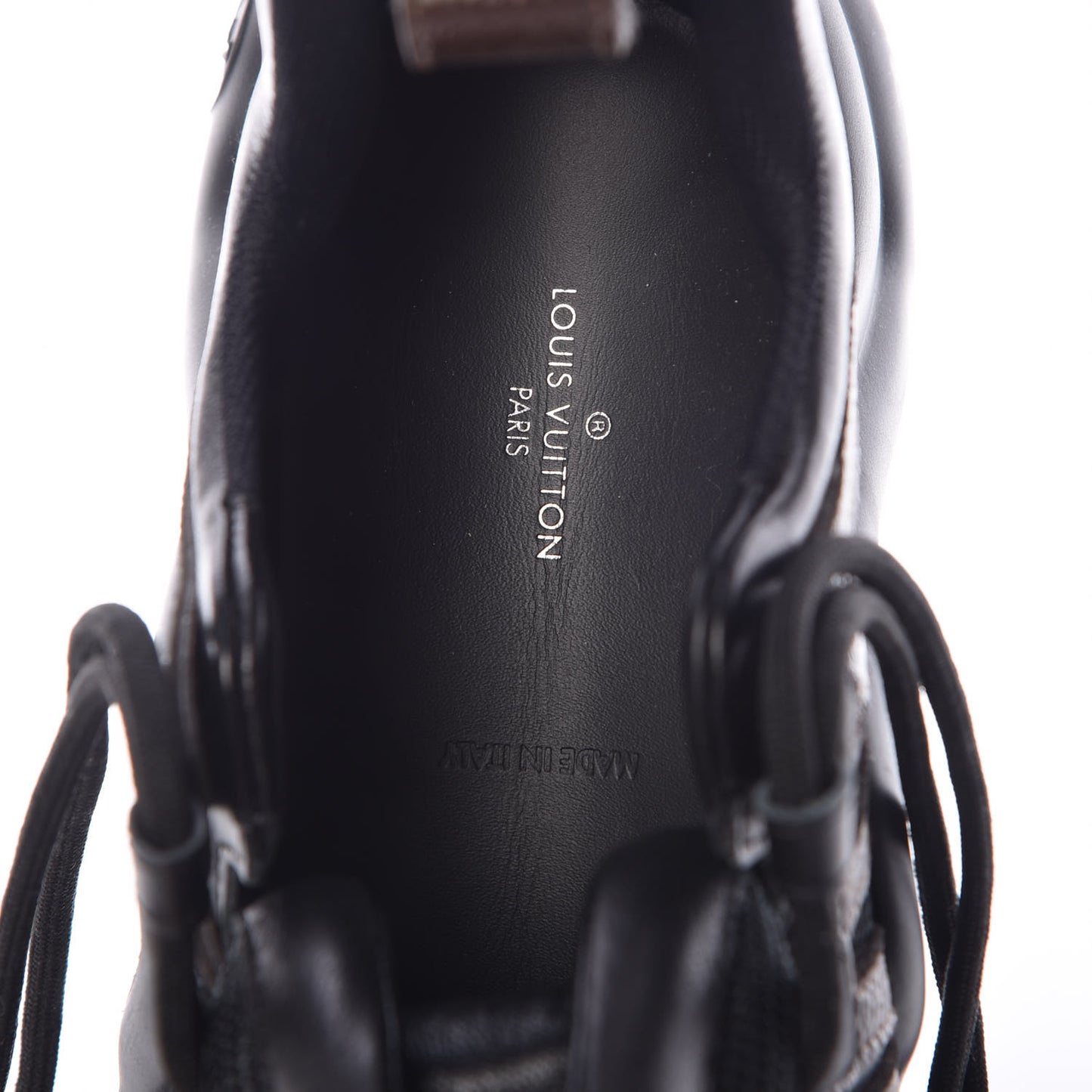 Calfskin Patent Monogram LV Archlight Sneakers 37 Black