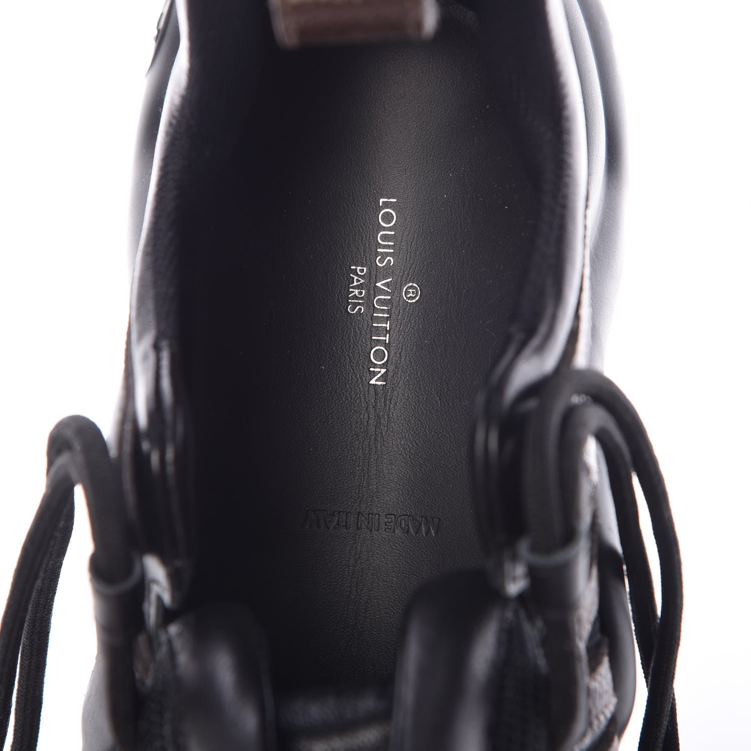 Louis Vuitton Calfskin Patent Monogram LV Archlight Sneakers 37 Black 7 of 7