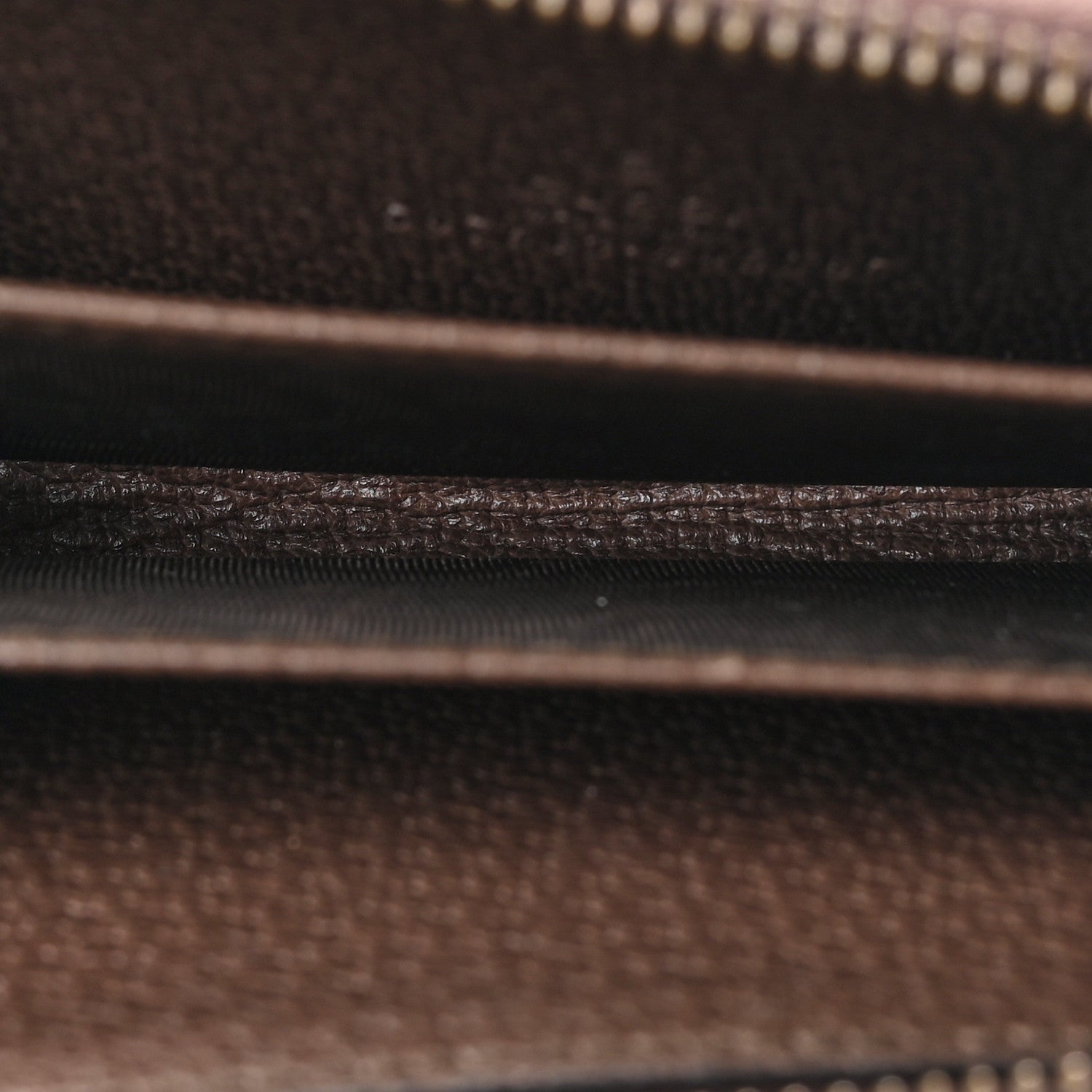 Gucci GG Supreme Web Ophidia Zip Around Card Case Brown 5 of 6