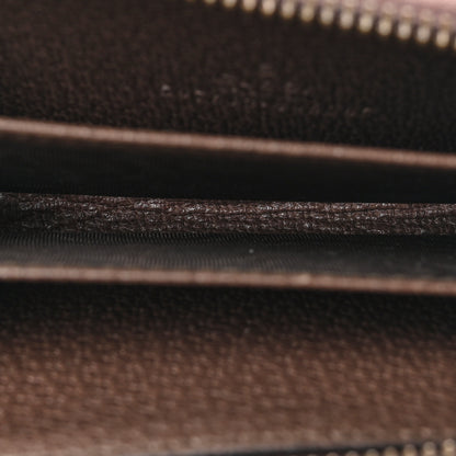 Gucci GG Supreme Web Ophidia Zip Around Card Case Brown 5 of 6