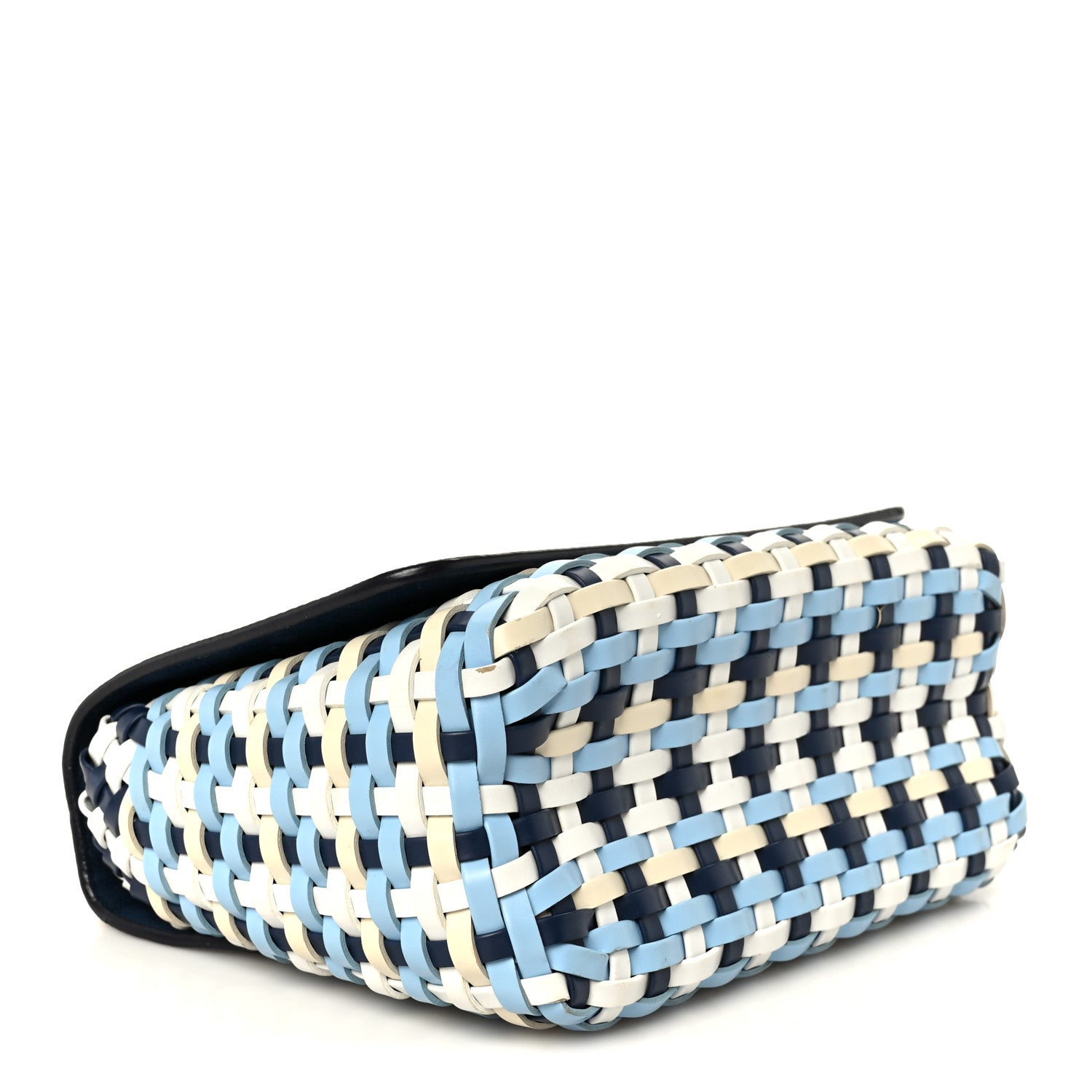 Louis Vuitton Epi Guinguette Twist Shoulder Bag MM Indigo Blue 4 of 10