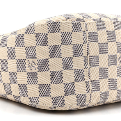 Louis Vuitton Damier Azur Slouchy MM 9 of 9