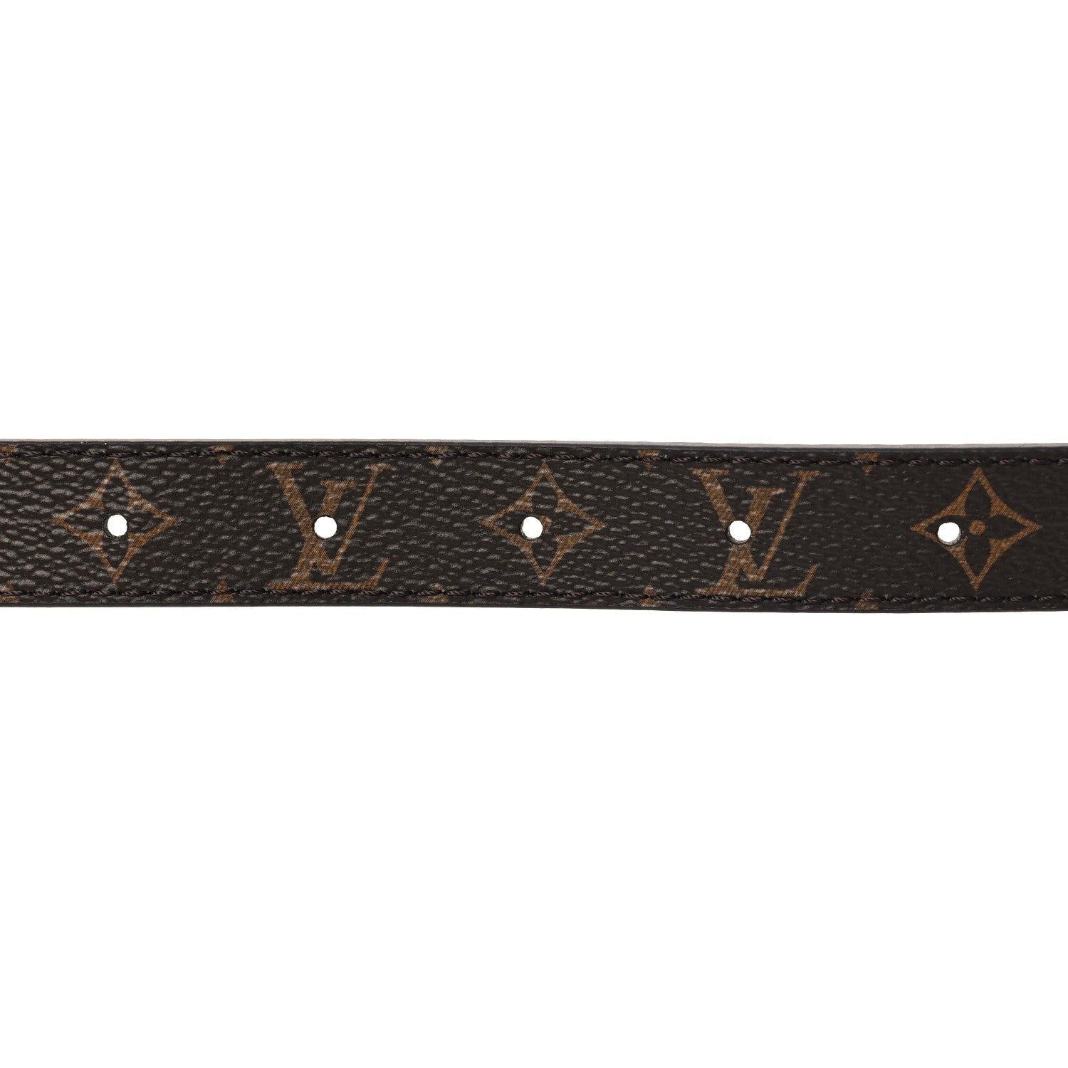 Louis Vuitton Calfskin Monogram 30mm LV Initiales Reversible Belt 65 26 Black 3 of 6