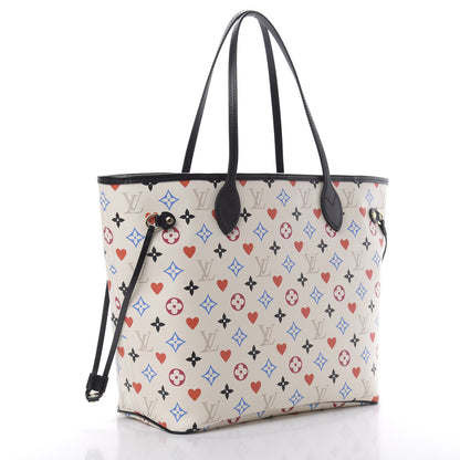 Louis Vuitton Game On Neverfull MM White 4 of 12