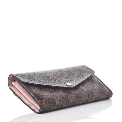 Louis Vuitton Damier Ebene Sarah Wallet NM 3 of 5